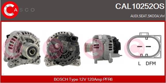 Casco CAL10252OS - Генератор mashina-shop.ru