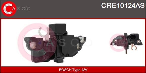 Casco CRE10124AS - Регулятор напряжения, генератор mashina-shop.ru