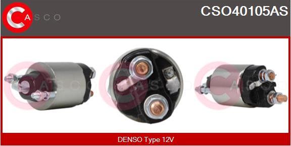 Casco CSO40105AS - Тяговое реле, соленоид, стартер mashina-shop.ru