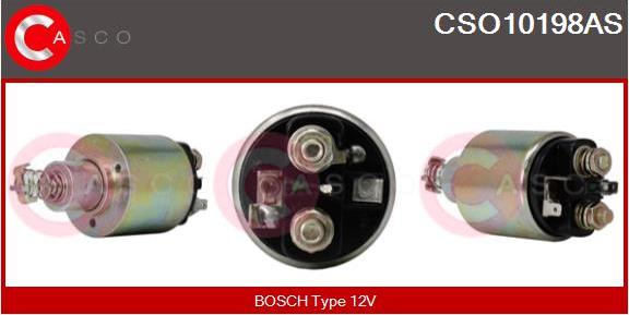 Casco CSO10198AS - Тяговое реле, соленоид, стартер mashina-shop.ru