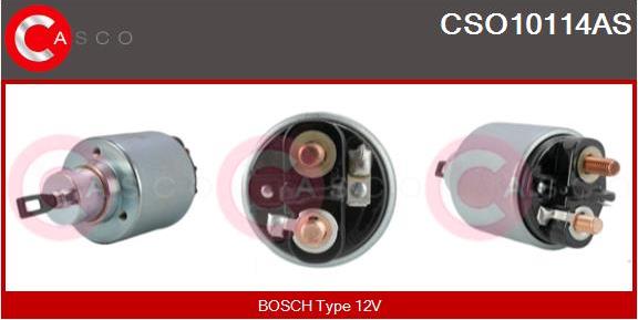 Casco CSO10114AS - Тяговое реле, соленоид, стартер mashina-shop.ru