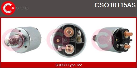 Casco CSO10115AS - Тяговое реле, соленоид, стартер mashina-shop.ru