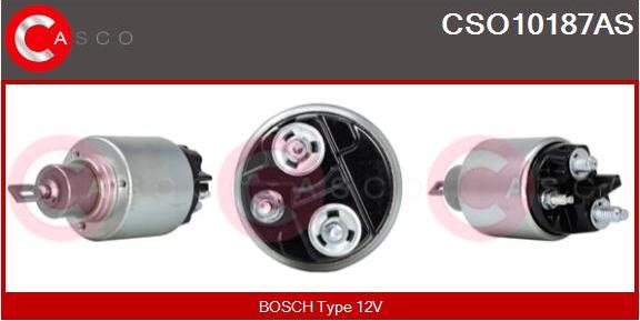 Casco CSO10187AS - Тяговое реле, соленоид, стартер mashina-shop.ru