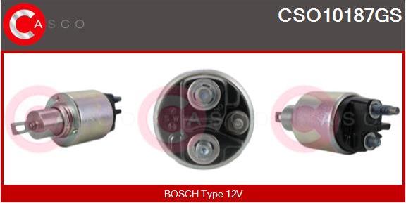 Casco CSO10187GS - Тяговое реле, соленоид, стартер mashina-shop.ru