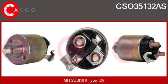 Casco CSO35132AS - Тяговое реле, соленоид, стартер mashina-shop.ru