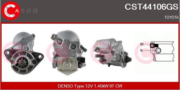 Casco CST44106GS - Стартер mashina-shop.ru