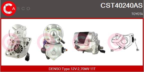 Casco CST40240AS - Стартер mashina-shop.ru