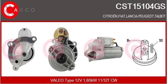 Casco CST15104GS - Стартер mashina-shop.ru