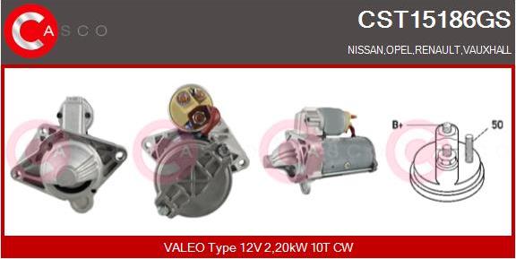 Casco CST15186GS - Стартер mashina-shop.ru