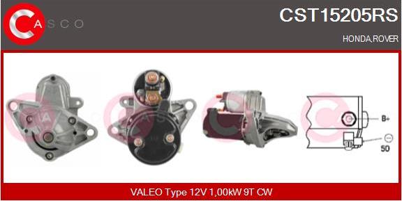 Casco CST15205RS - Стартер mashina-shop.ru