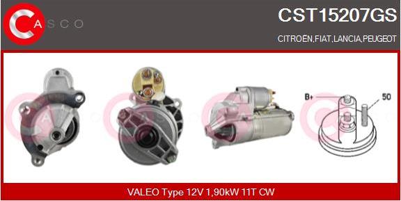 Casco CST15207GS - Стартер mashina-shop.ru