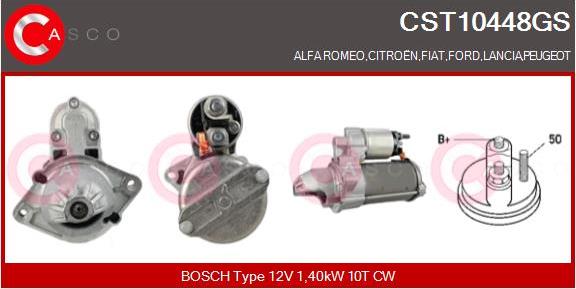 Casco CST10448GS - Стартер mashina-shop.ru