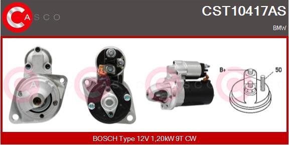 Casco CST10417AS - Стартер mashina-shop.ru