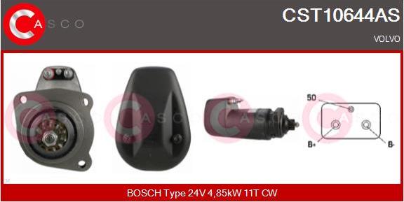 Casco CST10644AS - Стартер mashina-shop.ru