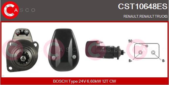 Casco CST10648ES - Стартер mashina-shop.ru