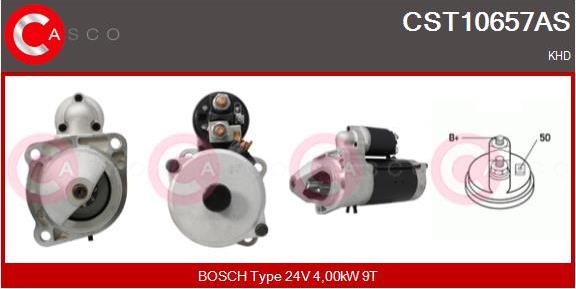 Casco CST10657AS - Стартер mashina-shop.ru