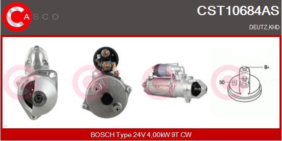 Casco CST10684AS - Стартер mashina-shop.ru