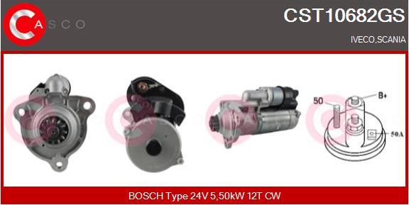 Casco CST10682GS - Стартер mashina-shop.ru