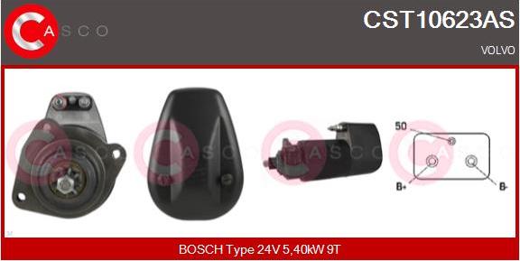 Casco CST10623AS - Стартер mashina-shop.ru