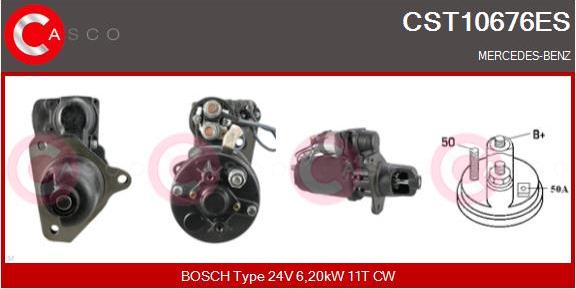 Casco CST10676ES - Стартер mashina-shop.ru