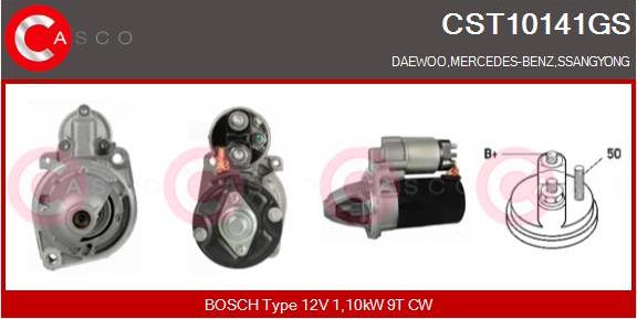 Casco CST10141GS - Стартер mashina-shop.ru