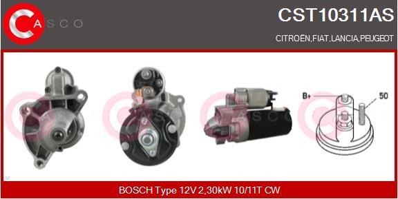 Casco CST10311AS - Стартер mashina-shop.ru