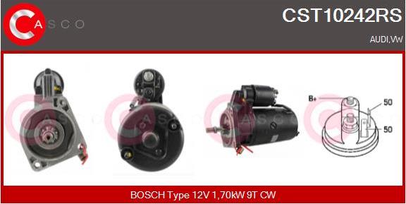 Casco CST10242RS - Стартер mashina-shop.ru