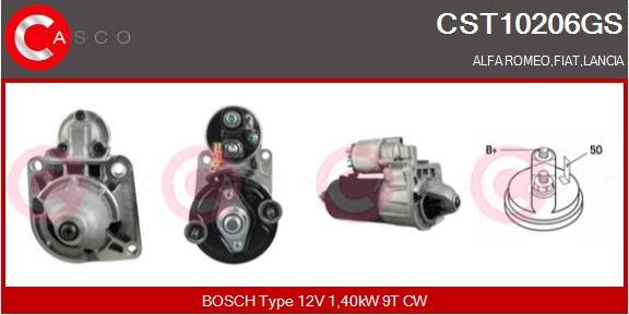 Casco CST10206GS - Стартер mashina-shop.ru