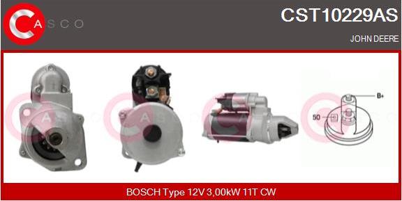 Casco CST10229AS - Стартер mashina-shop.ru