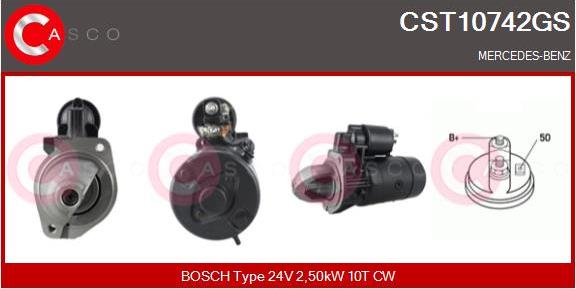 Casco CST10742GS - Стартер mashina-shop.ru