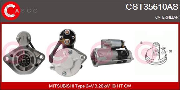 Casco CST35610AS - Стартер mashina-shop.ru