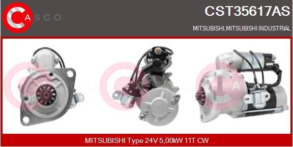 Casco CST35617AS - Стартер mashina-shop.ru