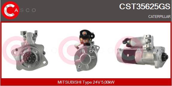 Casco CST35625GS - Стартер mashina-shop.ru