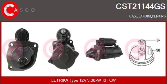 Casco CST21144GS - Стартер mashina-shop.ru