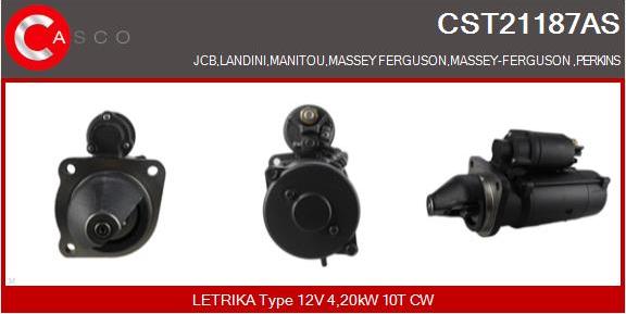 Casco CST21187AS - Стартер mashina-shop.ru