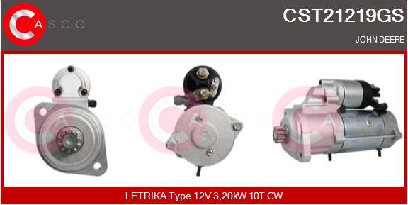 Casco CST21219GS - Стартер mashina-shop.ru