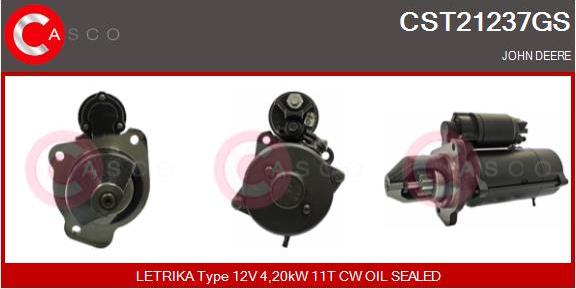 Casco CST21237GS - Стартер mashina-shop.ru