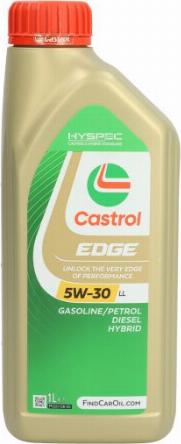 Castrol EDGE5W30LL1L - Моторное масло mashina-shop.ru