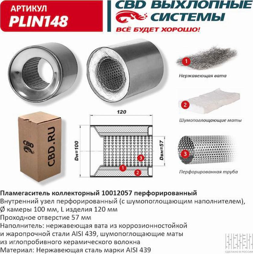 CBD PLIN148 - Катализатор mashina-shop.ru