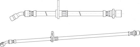 CEF 514839 - Тормозной шланг mashina-shop.ru