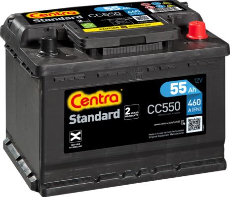 CENTRA CC550 - Стартерная аккумуляторная батарея, АКБ mashina-shop.ru