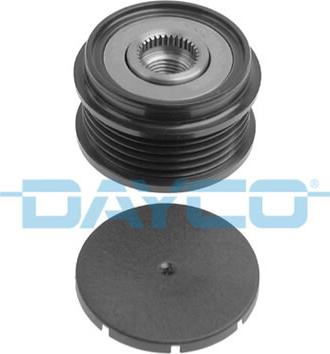 Dayco ALP2332 - Шкив генератора, муфта mashina-shop.ru