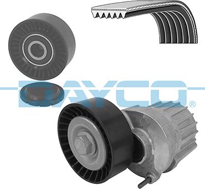 Dayco KPV438 - Поликлиновый ременный комплект mashina-shop.ru