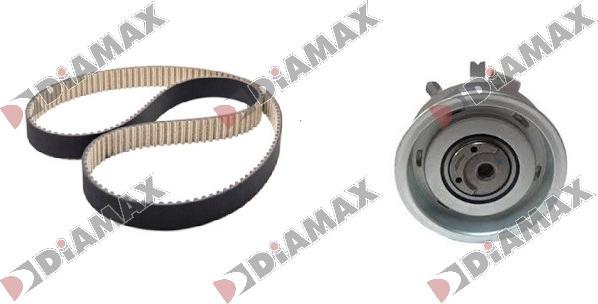 Diamax A6031 - Комплект зубчатого ремня ГРМ mashina-shop.ru