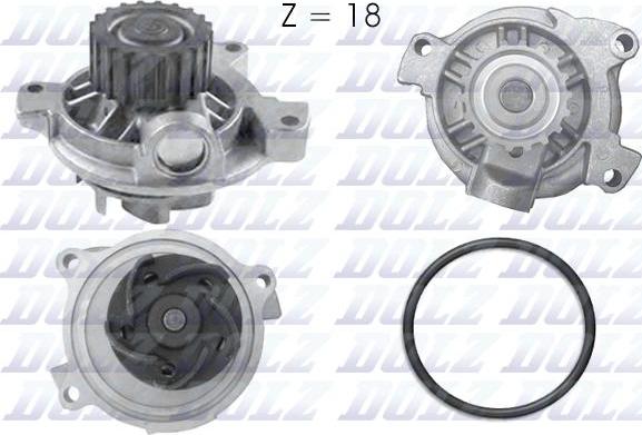 DOLZ A178 - Водяной насос mashina-shop.ru