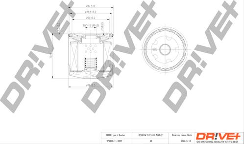 Dr!ve+ DP1110.11.0357 - Масляный фильтр mashina-shop.ru