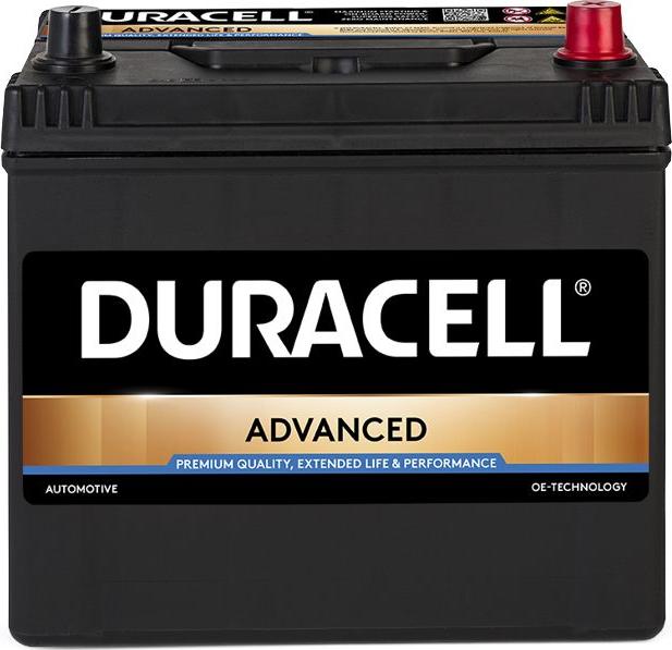 DURACELL 013560680801 - Стартерная аккумуляторная батарея, АКБ mashina-shop.ru