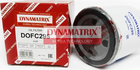 Dynamatrix DOFC295 - Масляный фильтр mashina-shop.ru