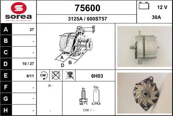 EAI 75600 - Генератор mashina-shop.ru