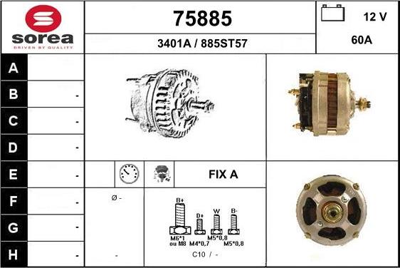 EAI 75885 - Генератор mashina-shop.ru